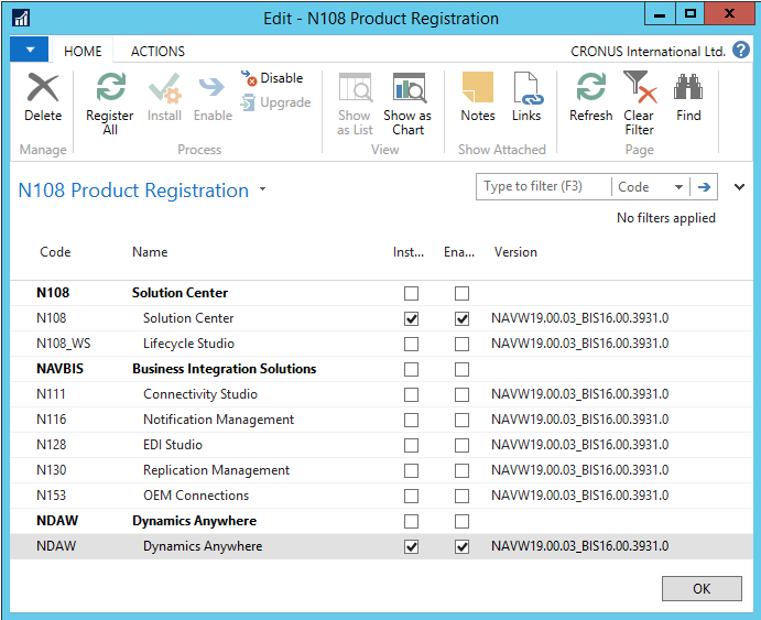 Product Registration