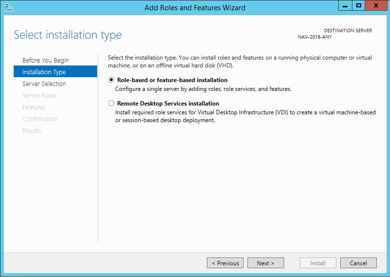 Roles Features