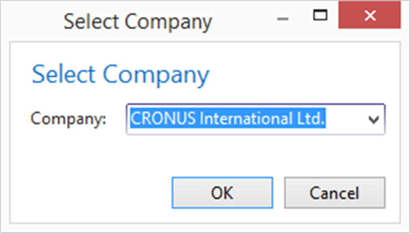 Company - CRONUS International